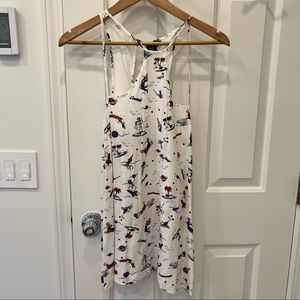 Insight Printed mini dress